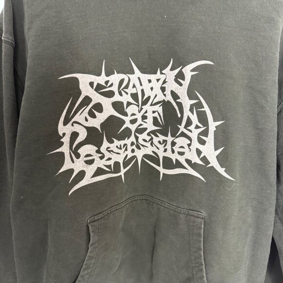 Spawn of Possession Cabinet Sweatshirt Hooded Hoodie Black Men's Size Large - Picture 3 of 9
